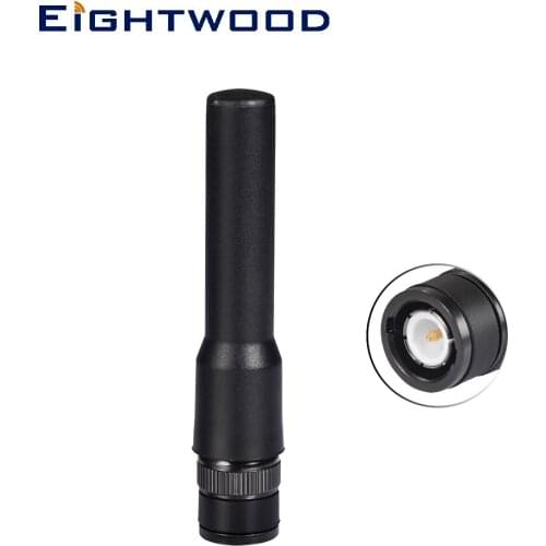 Eightwood Dual Band Flexible Ham Radio UHF/VHF BNC Male Antenna for ICOM IC-V8 IC-V80 IC-V80E IC-V82 IC-V85 IC-F3S IC-U82 IC-W32