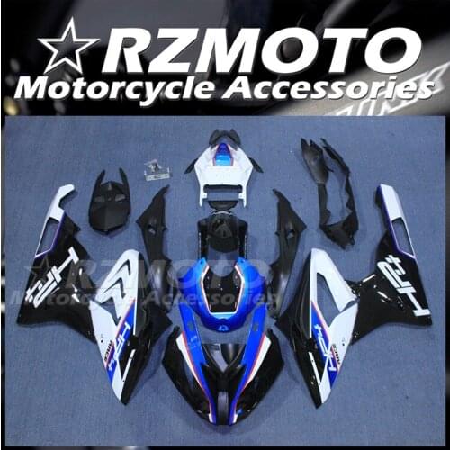 New ABS Injection Mold Full Fairings Kit Fit for BMW S1000RR Hp4 2015 2016 15 16 bodywork set custom Free blue white