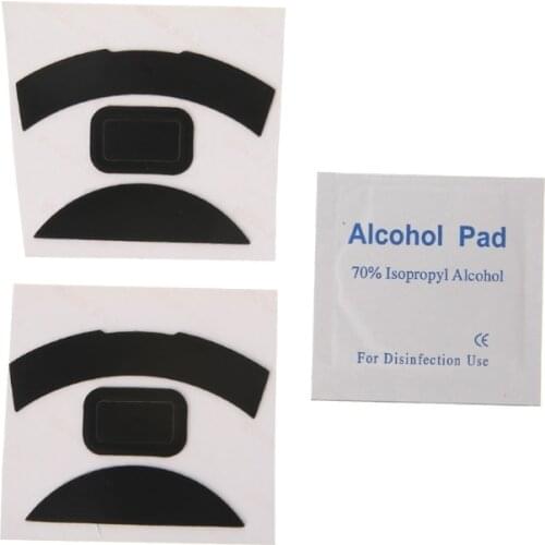 New Arrival 2 Sets 0.6mm Thickness Replacement Mouse Feet Skates for Razer DeathAdder Elite