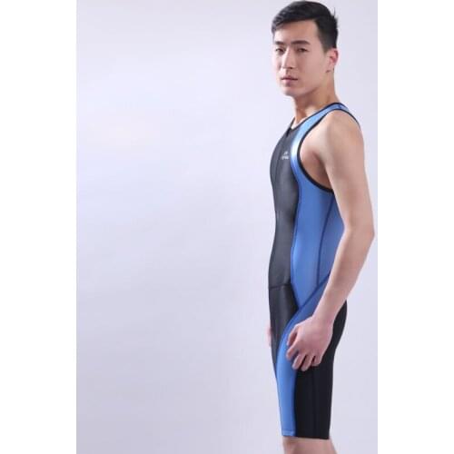 PU swimming suit women swimsuit Competition racing swimsuits knee swim suits plus size maillot de bain