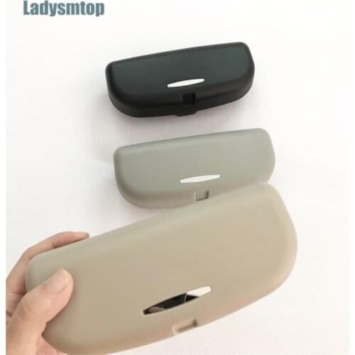 Ladysmtop Car Sunglasses Holder Glasses Case For Peugeot 301 307 308 206 207 208 407 408 508 2008 3008 4008