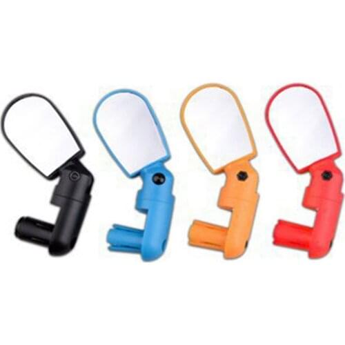 Bicycle Rearview Handlebar Mirrors Cycling Rear View MTB Bike Mirrors Adjustable Handle Rearview Mirror Bicycle Accessories