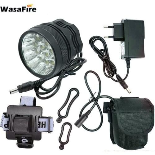 Newest 40000 Lumen 16*T6 LEDs Bicycle Lamp front Headlight Riding Cycling Bike Front Light for Outdoor Night Riding Camping