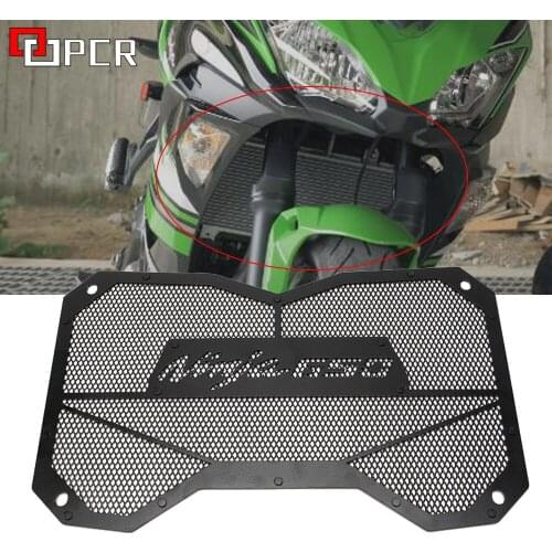 Motorcycle Radiator Protective Cover Grill Guard Grille Protector For Kawasaki Ninja 650 Ninja650 2017 2018 2019 2020