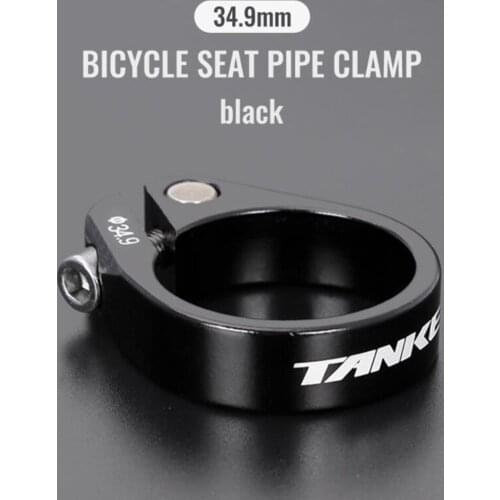 Bicycle Seat Post Clamp 31.8/34.9mm Aluminum Alloy Mountain MTB Road Bike Bicycle Seatpost Clamp