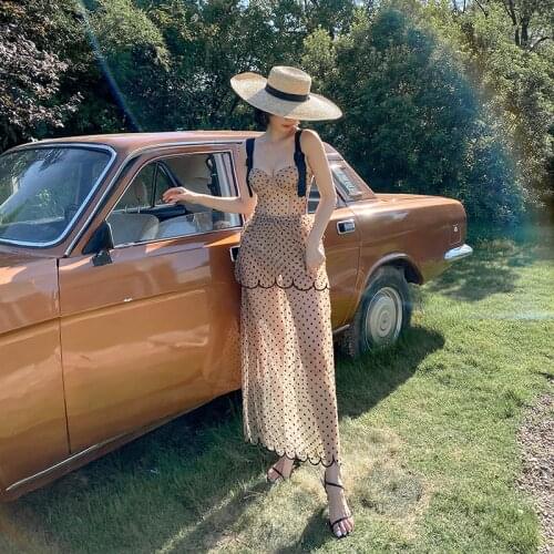 Sexy Vintage One Piece Swimsuit Women Dot Swimwear Lace Mesh Monokini Push Up Pad Bathing Suit Two Set Dress Skirt Trikini Retro