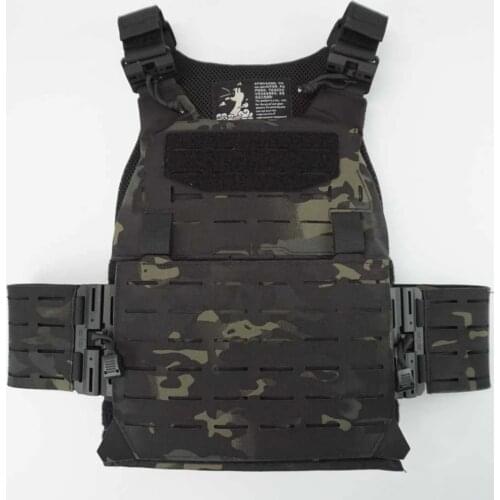 DMgear Magnetic Buckle Tactical Vest 6 Grid MOLLE Panel - MCBK/MC/BK/RG