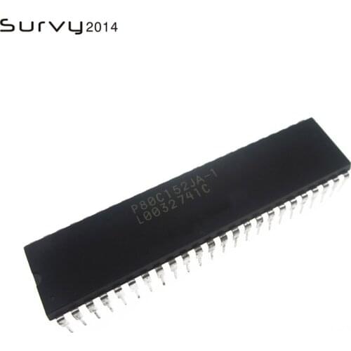 1/5PCS P80C152JA-1 P80C152 80C152JA DIP40 UNIVERSAL COMMUNICATION CONTROLLER diy electronics