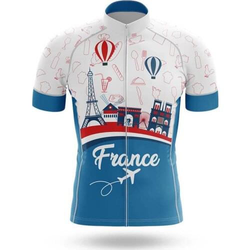 2020 pro france cycling jersey short sleeve men maillot ciclismo bicycle summer quick dry breathable uniformes