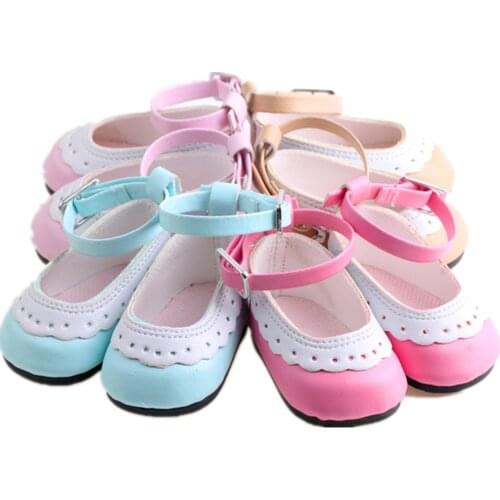 7*3.5 CM High Quality Doll Shoes For 18 Inch American&43 Cm Born Baby,Generation,Russian DIY Toy Birthday Girls Gift