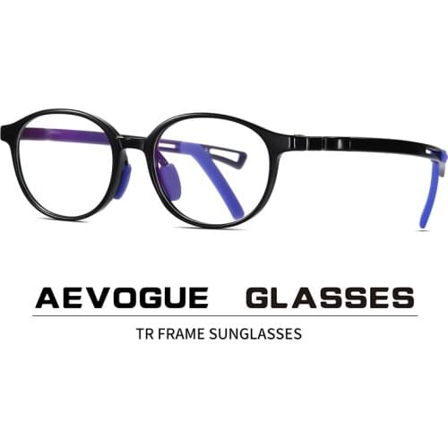 AEVOGUE New Child Anti-Blue Optical Frame TR90 Light Glasses Eyeglasses Prescription Glasses AE0919
