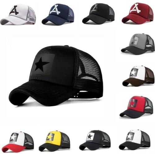 New High Quality Brand Baseball Cap Women Baseball Hat Breathable Men Women Summer Mesh Cap Baseball Caps Gorras Dropshipping