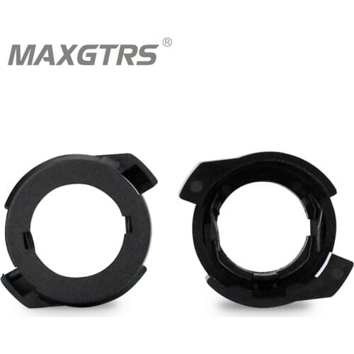 HID Xenon LED H7 Bulb Holders Adapters Base for VW MAGOTAN passat LED Headlight Headlamp Adapter H7 Clip Retainer For Ford KUGA