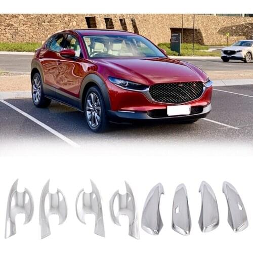 For Mazda Cx30 Cx-30 Cx 30 2019 2020 Car Exterior Door Handle Bowl Cover Door Handle Cover Trim Frame Decor Accesorios