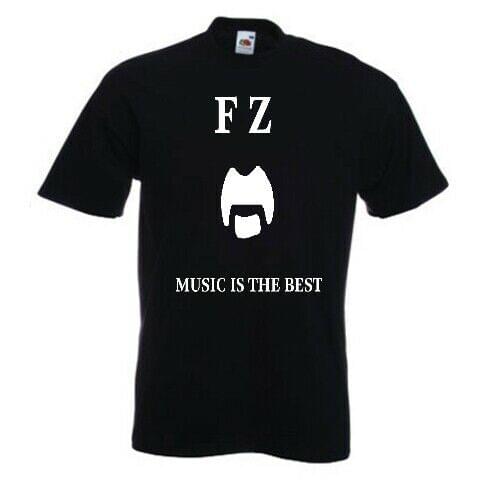 FRANK ZAPPA MUSIC IS THE BEST T SHIRT Round Neck T-Shirt