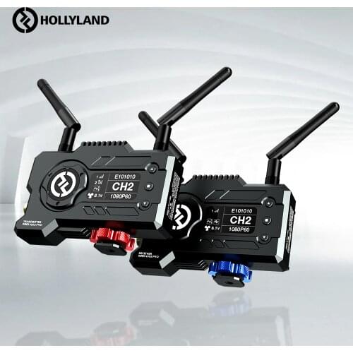 Hollyland Mars 400S PRO Wireless SDI/HDMI Video Transmission System, 0.1S Latency, 400ft Range, 3 Scene Modes - US Version