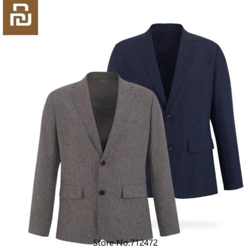 Youpin New MITOWNLIFE men City Lightweight Anti-Wrinkle Suit Wedding Prom Suit Slim Fit Tuxedo male Business Work Wear Suits