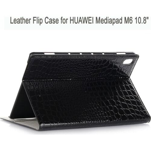 High Quality Leather Flip Case for HUAWEI Mediapad M6 10.8" Tablet Book Cover Stand Case for HUAWEI M6 10.8 inch Tablet PC