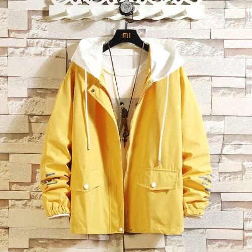 Man Coats Fashion Women Jackets Streetwear Mens Jacket Coat 2021 Spring Casual Male Jacket Hooded Windbreaker Bomber