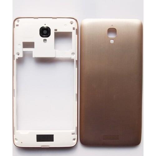 BaanSam New Middle Frame Battery Door Back Cover Housing Case For Lenovo S660 S668T With Camera Lens+Speaker