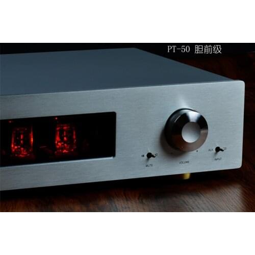 Latest upgrade PT-50 hifi Fever tube preamplifier reference classic Matisse Fantasy circuit/12AT7 12AX7 Tube/Frequency10hz-30khz