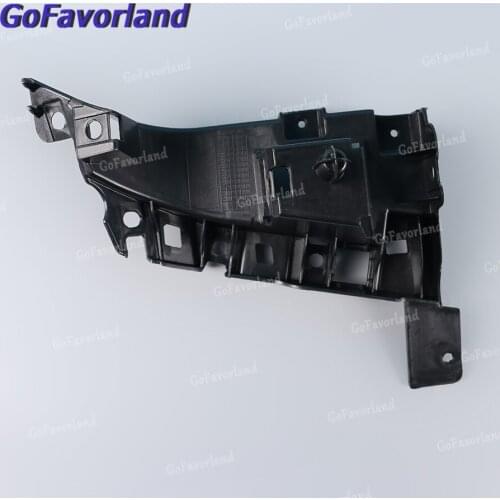 Front Right Bumper Face Bar Bracket Retainer Mounting Brace Black 68210064AD For Jeep Cherokee 2014 2015 2016 2017 2018