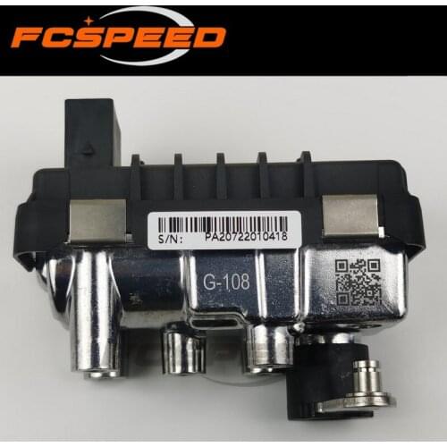 Turbo electronic actuator G-108 712120 6NW008412 GT2256V 727463 for Mercedes E 270 CDI 130 Kw 177 HP OM647 2685 ccm 2002