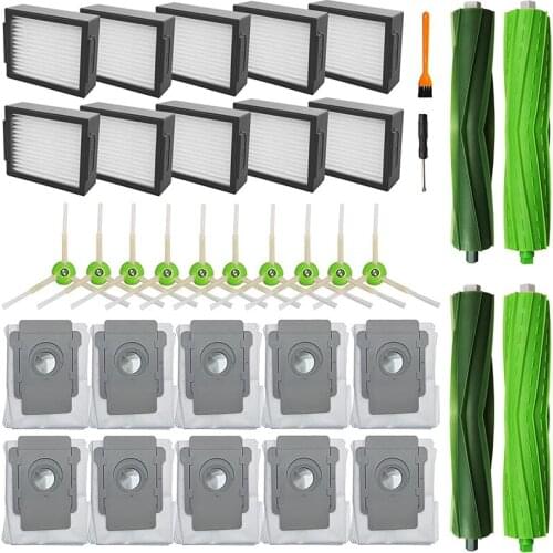 I7 Replacement Parts Compatible for Roomba I7 Series, I7, I7+, I3, I6+, I8, I8+, E5, E6, E7 Vacuum Cleaner Accessories