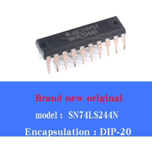 10/PCS Lot New SN74LS244N HD74LS244P 74LS244 DIP-20 buffer and line driver