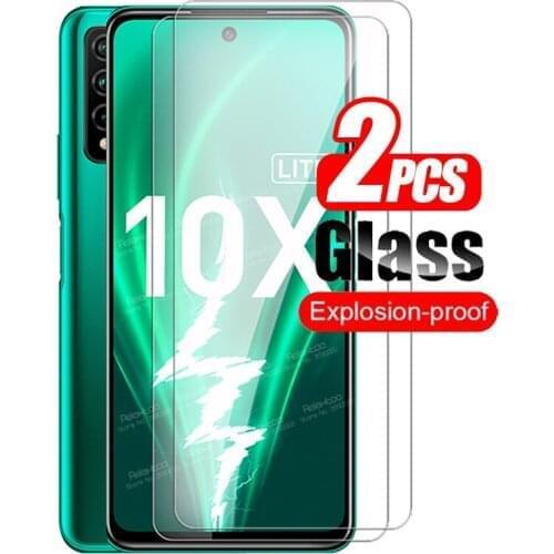 2pcs Protective Glass For Huawei Honor 10X Lite Glass Screen Protector On Hono Xonor Honer 10 X Light 10I Honor10 Honor10x Film