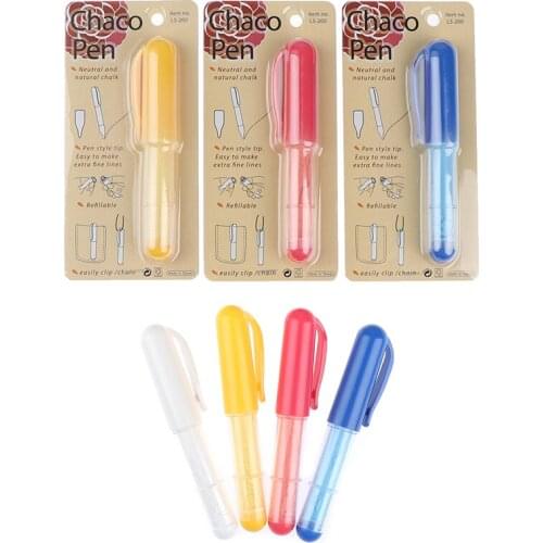 2021Radom Chalk Wheel Pen Cut-free Fabric Marker Pen Sewing Tailors Chalk Pencils Garment Pencil Sewing Chalk For Tailor Sewing