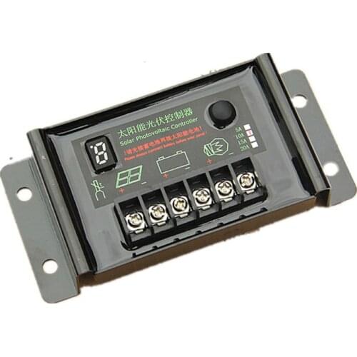 3 series lithium battery Waterproofing 11.1V10A Automatic identification of battery voltage solar controller
