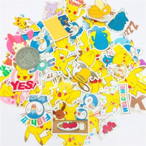 38 PCS Anime yellow elf mini Stickers Crafts And Scrapbooking stickers book Student label Decorative sticker DIY Stationery