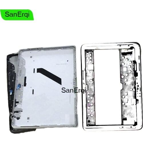 SanErqi Back Full Battery Door Housing Cover For samsung Galaxy Tab 2 P5100 Rear Plastic Housing + Frame