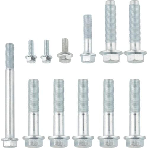 Set of 1 Transmission Bell Housing Bolt Kit Head Bolts Fit for Honda Acura B Series B16 B18 B20 5spd Impact Resistance