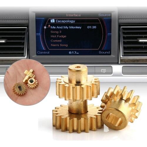 Best quality Screen Gears Repair Kit 3 pcs for Audi A8 S8 MMI Mechanism 4E0857273D Fit 2003-2010