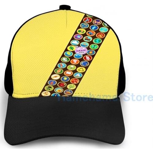 Fashion The Wilderness Must Be Explored Basketball Cap men women Graphic print black Unisex adult hat