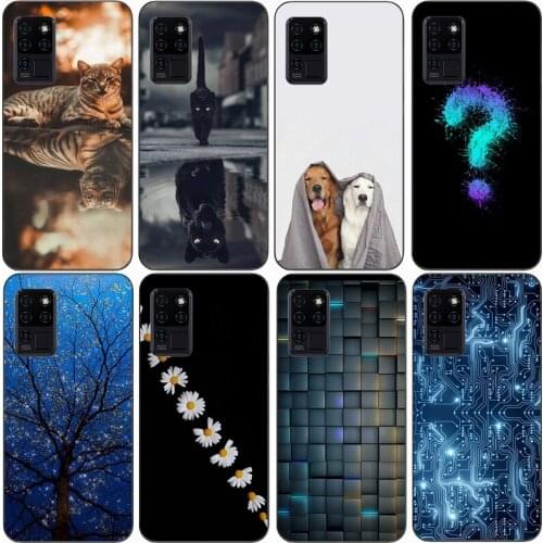 Fashion Soft silicone TPU Back Cover For OUKITEL C21 Phone Funda Case For Oukitel c21 Cute Cartoon Case