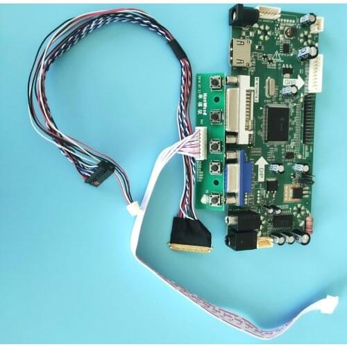 Kit for B140XW03 V2 LCD VGA 1366X768 DVI HDMI 40pin M.NT68676 LED DIY Controller board AUO Display Monitor Panel 14"