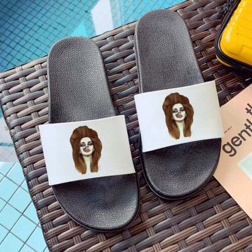 Family Shoes Beach Summer Bathroom Sandals Women Home summer slippers Beautiful Woman Indoors Slippers