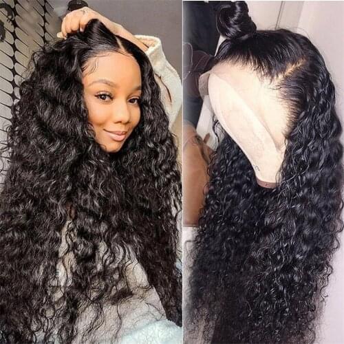 Natural Hairline Jet Black Color Kinky Curly Lace Front Synthetic Wigs For Black Women With Baby Hair Cosplay Wig Daily Wig