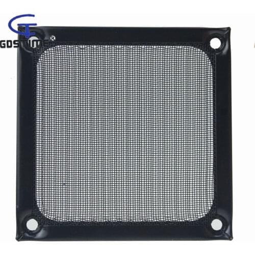 10PCS 8CM Computer Mesh Black PC Fan Cooler Dust Filter Dustproof Case Cover 80x80mm