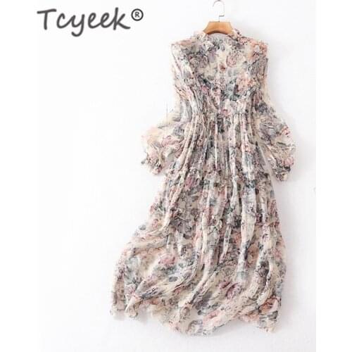 Длинные платья Tcyeek China At AliExpress