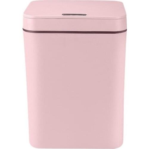 16L Intelligent Trash Can Automatic Sensor Dustbin USB Charging Smart Electric Waste Bin Home Rubbish Can
