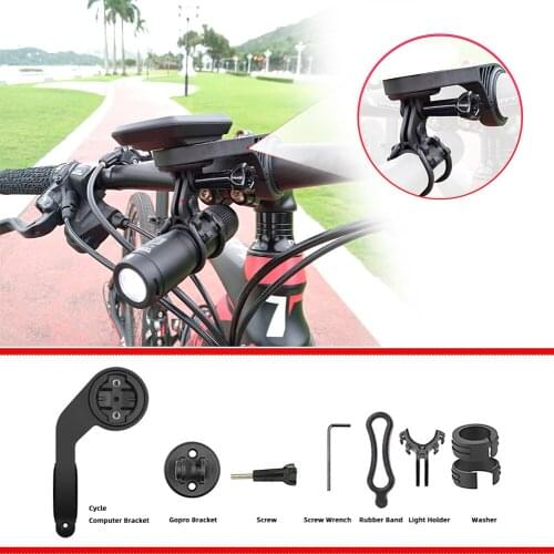 Bicycle Handlebar Mount Bike Computer Holder Stand Stopwatch Extension Rack Bicycle Computer Bracket Code Table Extension Seat