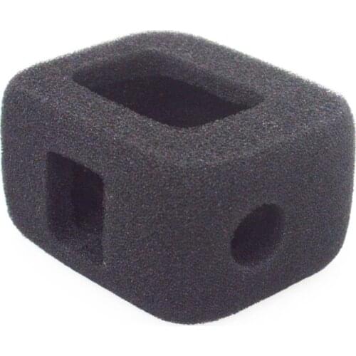 Windproof Wind Noise Reduction Sponge Foam Cover Case for Gopro Hero 5 / 6 session Accessories Black