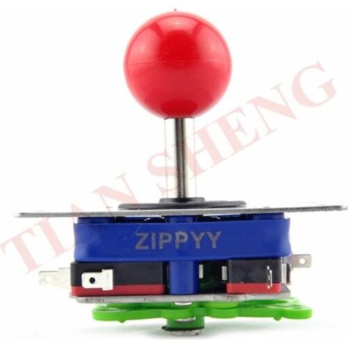 2PCS/Lot 2/4/8 Way Operation Long/short shaft Arcade Zippyy Joystick for Arcade Games Machine Switchable Ball DIY Stick