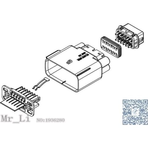 34986-1601[Automobile MX150 .138"" PLG 02X16P]