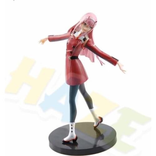 Anime DARLING in the FRANXX Zero Two 02 PVC Figure Model Toy 21cm