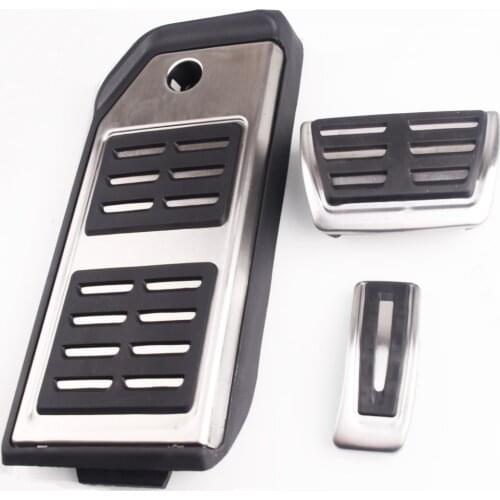 Car Fuel Brake Footrest Pedal case For Audi Q7 2015 2016 2017 2018 2019 2020 Auto Accessories